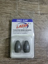 Eagle Claw Lazer  Tungsten Worm Weight -  1oz. Green Pumpkin - 2 per pac... - £11.75 GBP