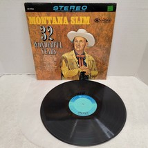 Montana Slim - 32 Wonderful Years LP RCA Camden CAS 846(e) - TESTED - $6.40