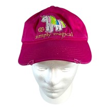 Simply Southern Hot Pink Unicorn &quot;Simply Magical&quot; Embroidered Hat One Size - £14.73 GBP