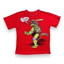 Vintage Teenage Mutant Ninja Turtles Sleep T-Shirt Toddler 1989 TMNT Donatello - £38.93 GBP