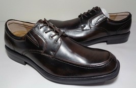 Florsheim Size 10.5 M BILLINGS Brown Leather Lace Oxfords New Men&#39;s Shoes - £101.95 GBP