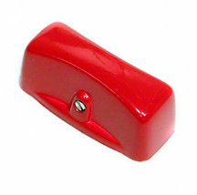 6 PIECES  RED ENAMEL METAL VALVE KNOB  fits  Fits .350”  D SAME DAY SHIP... - £13.40 GBP