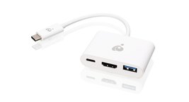 IOGEAR USB-C to 1 to 3 Adapter - 1 HDMI Out - 1 USB A Out - 1 USB-C - 10... - $37.80