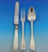 Queen Anne Dutch 833 Silver Flatware circa 1844 Set Service 30 pieces Dessert - $2,128.50