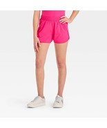 All In Motion Girls Run Shorts X-LARGE (14) Berry Pink With Built In Bri... - $19.23 CAD