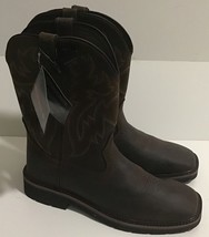 Wolverine W10704 Men&#39;s Rancher Wide Square-Toe Wellington Work Boot Size... - $107.80