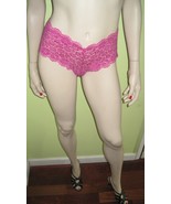 Women&#39;s F7 PINK  BRAZILIAN Thong Panty Panties Size Large - $19.99