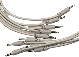 Spaghetti Eurorack Patch Cables, Package Of 5, White, 24&quot; (60 Cm), From ... - £33.04 GBP