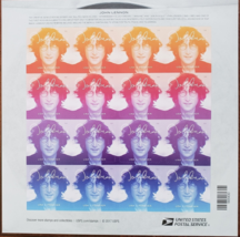 Music Icons JOHN LENNON (1940-1980) - (USPS)  FOREVER STAMPS 16 stamps, ... - £15.69 GBP