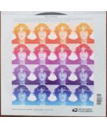 Music Icons JOHN LENNON (1940-1980) - (USPS)  FOREVER STAMPS 16 stamps, ... - £15.80 GBP
