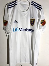 Adidas Authentic MLS Jersey RSL Salt Lake Real Team White sz M - $33.65