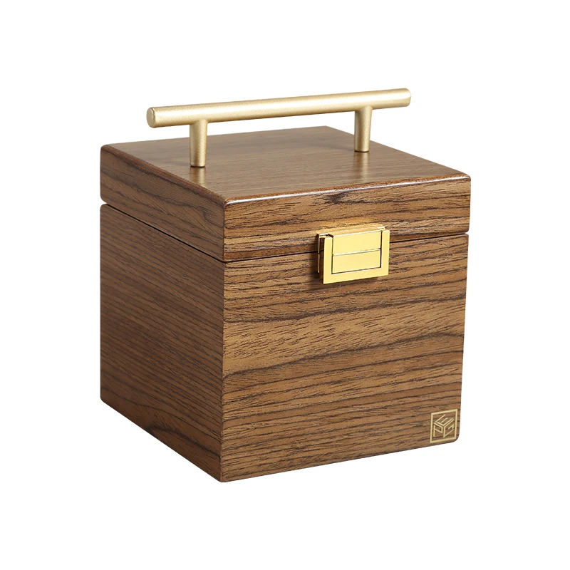 Luxury Wooden Jewelry Box Organizer 3-Layers Girls Earring Rings Necklace Jewell - £147.25 GBP