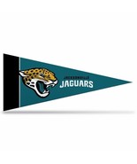 Jacksonville Jaguars NFL Felt Mini Pennant 4&quot; x 9&quot; Banner Flag Souvenir NEW - £2.91 GBP