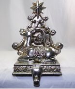 GERSON SILVER RESIN REINDEER CHRISTMAS STOCKING HANGER 2012100 - $652.21 MXN