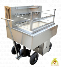Brazilian Charcoal Grill For Bbq 15 Skewers - Professional Grade - For Catering - £5,803.32 GBP