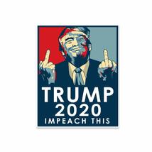 NEO Tactical Gear Trump 2020 Impeach This Vinyl Decal Made in The USA (3) - £7.88 GBP+