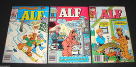 3 1989 Marvel Comics ALF 16, 17, 18 FINE Comic Books Alien Life Form - $17.99
