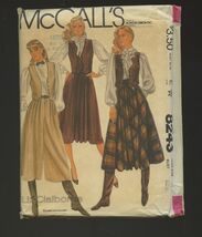 McCALL'S Pattern #8243 size 10 Misses" Vest, Skirt , Culottes by LIZ CLA... - $9.85