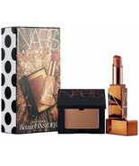 NARS Laguna Bronzer &amp; Afterglow Lip Balm Set Travel Size Sephora Beauty ... - $238.64 MXN