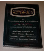 SEALED Norton CD-ROM Masterworks Interactive Guide History Anaylsis Appr... - $98.95