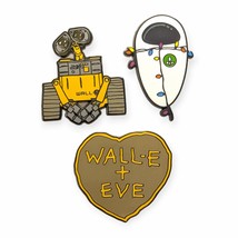 Wall-E Disney Pins: Couple Eve and Wall-E - £47.49 GBP