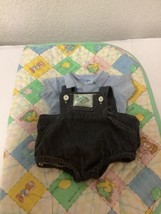 Vintage Cabbage Patch Kids Romper &amp; Shirt 1980’s CPK Doll Clothes - £58.84 GBP