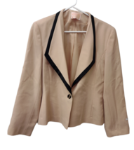 Pendleton Women Blazer 10 Jacket 100% Virgin Wool Beige NWT Vintage Town Country - £35.83 GBP