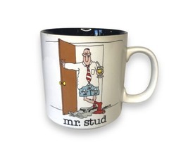 Vintage Jim Benton Mr Stud Mug Coffee Cup Papel - £14.30 GBP
