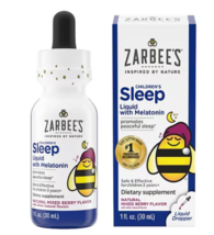 Zarbee&#39;s Children&#39;s Sleep Liquid with Melatonin, Natural Berry Berry, Fr... - £38.53 GBP