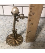 Vintage Brass Jewelry Rings Earrings Jewelry Holder Cherubs 4.5” Tall - $34.30
