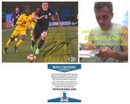 Jordan Morris signed USA Soccer 8x10 photo proof Beckett COA autographed. - $98.99