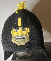 Pittsburgh Steelers Fuzzy Helmet Hat XXL Winter Cap Forever Collectibles Fleece - £17.53 GBP