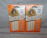 Gorilla Removable Mounting Putty, 2ct, 2 oz (4 Total Oz) New - £6.05 GBP
