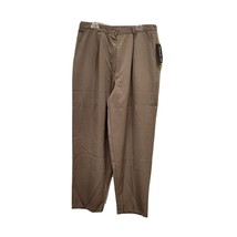 Briggs Women&#39;s Taupe Comfort Waist Pants Elastic Waist Size 14 - $22.43