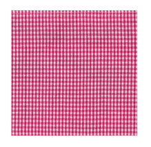 Dunroven Mini Checkered Tea Towel Pink and White - $6.95