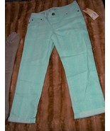 GIRLS SKINNY JEANS PANTS SIZE 16 GREEN CHEROKEE - $23.23 CAD