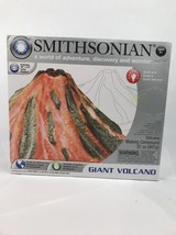 Smithsonian Giant Volcano kit Build And Erupt -poster Included Ages 8+ - £15.72 GBP