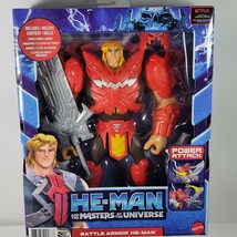 He-Man and The Masters Of The Universe Battle Armor He-Man Netflix Figure New - £27.32 GBP
