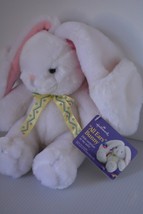NWT Hallmark All Ears Plush Easter Bunny Rabbit Surprise Pockets 8&quot; Cuddle Toy - £11.00 GBP