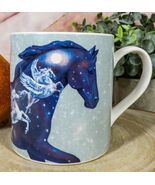 Trail Of Painted Ponies Pegasus Unicorn Centaur Stardust Horse Ceramic Mug - $336.47 MXN
