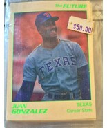 Juan Gonzales 1991 Star Company Futures 9-card   Set  910/1000 - $19.94 CAD