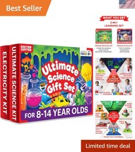 STEM Learning Science Kit for Boys 8-14 | 120 Experiments &amp; Electricity ... - $67.49