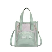 2023  Transparent Jelly Bag Summer Fashion Portable  Messenger Bag Waterproof Ma - £139.87 GBP