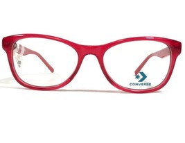 Converse Kids Eyeglasses Frames K405 RED Bright Square Full Rim 49-16-130 - £21.89 GBP