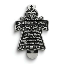God Bless Nurses Angel Sun-Visor Clip - £10.75 GBP