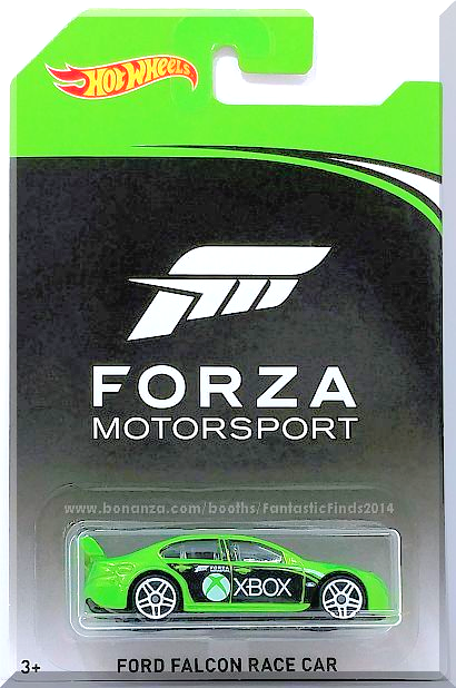 Hot Wheels - Ford Falcon Race Car: '17 Forza Motorsport #7 *Green / Chase Car*