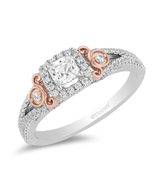 Enchanted Disney Fine 14K Gold Wedding Jewelry 3 CTTW Cinderella Engagem... - £56.70 GBP