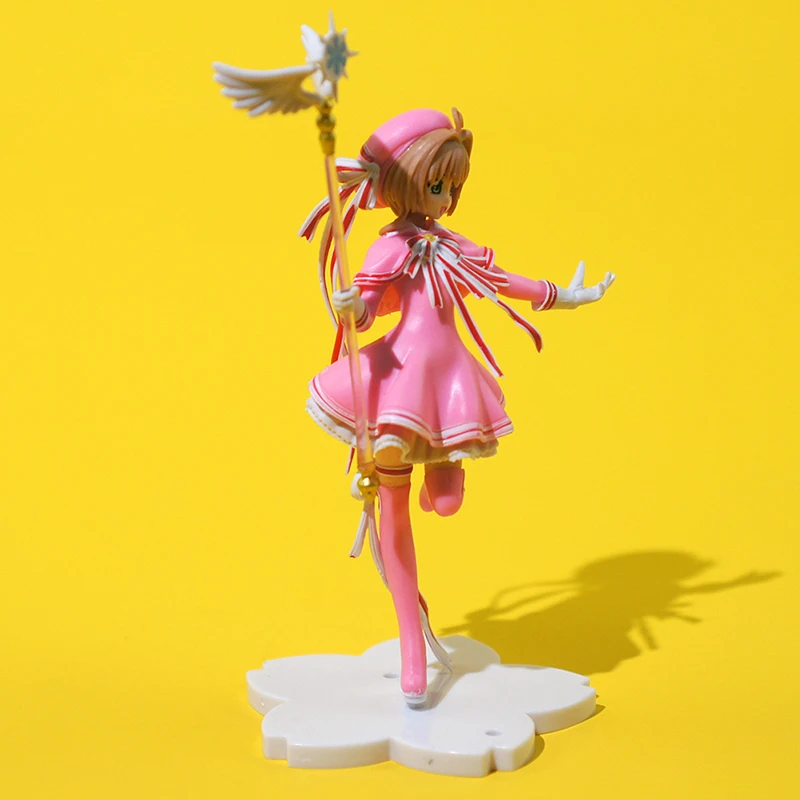 Anime Lovely Pink Card Captor SAKURA Action Figure Model Car Cake Decora... - £12.38 GBP