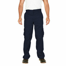 Men&#39;s Classic Multi-Pocket Casual Military Navy Cargo Pants Trousers - 38 - £19.56 GBP