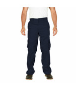 Men&#39;s Classic Multi-Pocket Casual Military Navy Cargo Pants Trousers - 38 - £19.66 GBP